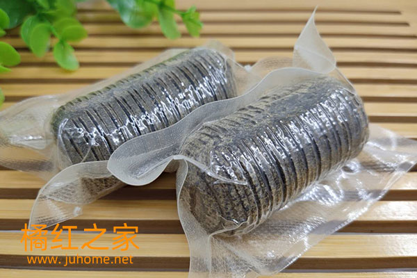 橘红连体果，切片不切断