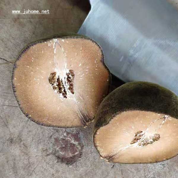 切开橘红果