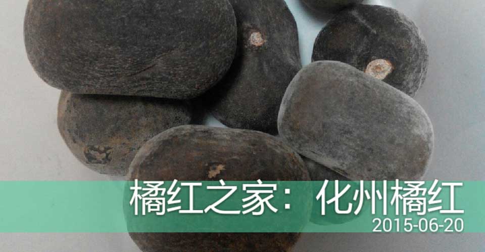 化州橘红加工