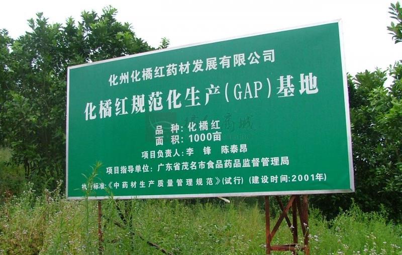 化橘红基地