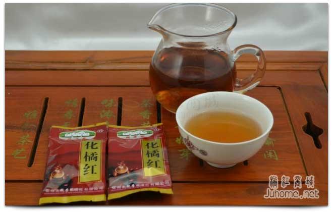 橘红泡茶