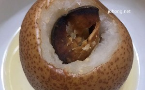 化州橘红蒸雪梨的功效、方法