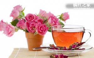 正毛橘红玫瑰茶