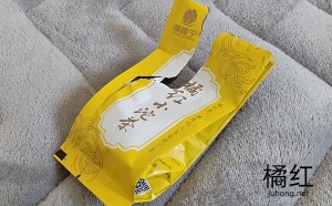 化橘红茶图片：品尝颂橘宁橘红小沱茶