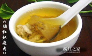 化橘红炖瘦肉的简单做法