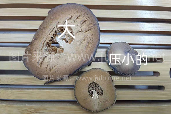 化橘红对比图